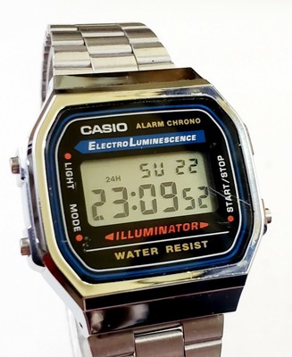 UNISEXE MONTRE DIGITALE CASIO (3298) A168. Scratch EUR 14,72 - PicClick FR