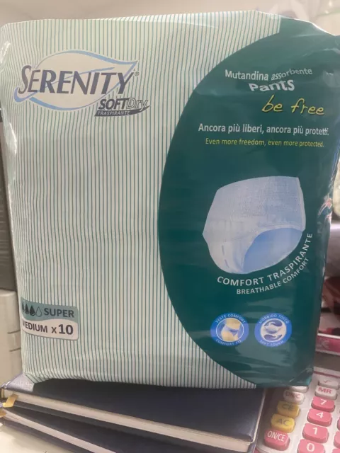 SERENITY SOFT DRY SENSITIVE PANTS MAXI TG. XL 10 PZ - 3