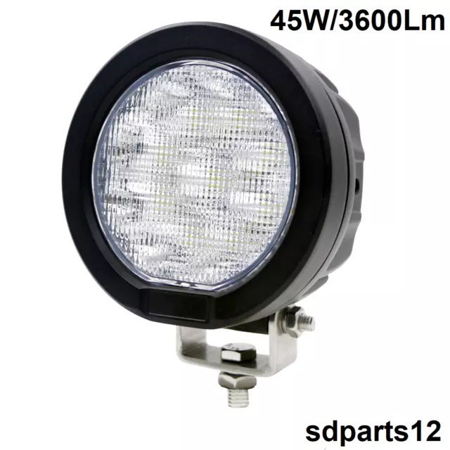 45W 3600Lm Phare de Travail 9 LED John Deere RE19079, AR85260, RE12718 Pivotant