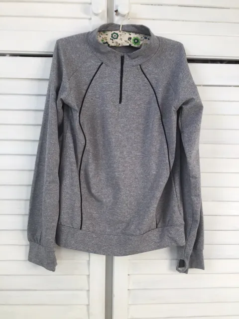 Peacocks Grey Active Sports Jumper Age 13-14