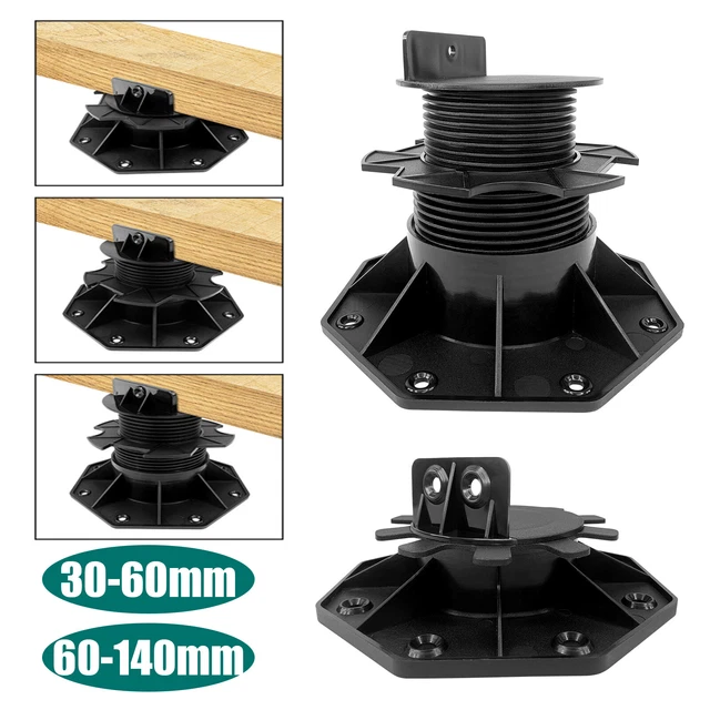 Höhenverstellbare Plattenlager PRO Von Gartenwelt – Stelzlager Für Terrassenplatten 40-64 Mm