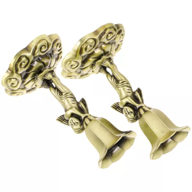 Gold Candle Holders for Pillar Candles - Vintage European Style