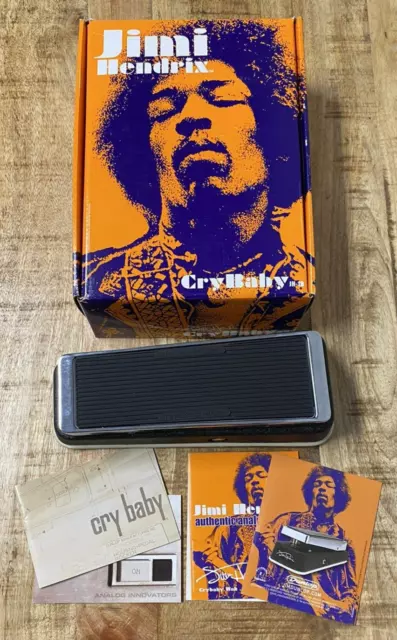 Dunlop JH1B Jimi Hendrix Signature Cry Baby Pedal, OPEN BOX, FAST SHIPPING!