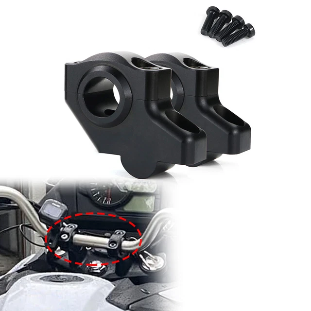 OFFSET HANDLEBAR MOUNT Risers Fit For Kawasaki Versys-X 250/300 Versys ...