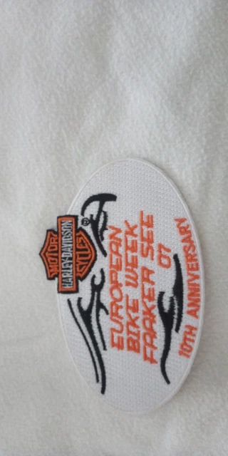 Patch  Harley Davidson  European bike week faaker see 07neuf 10eme anniversary