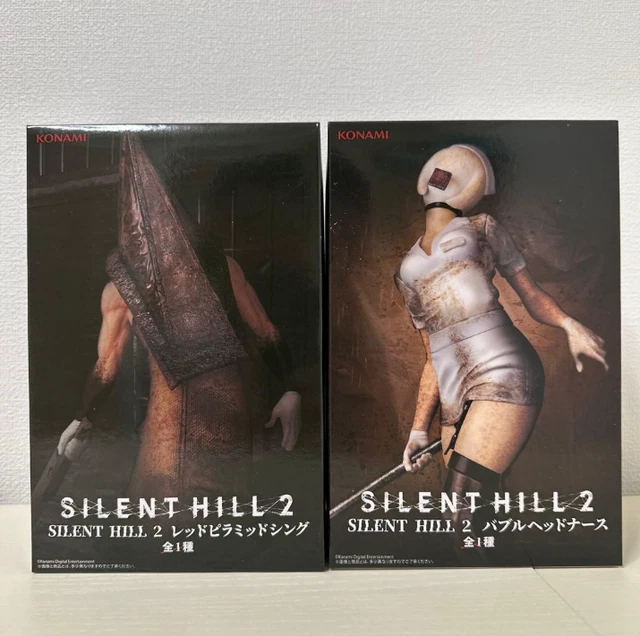 KONAMI SILENT HILL 2 Red Pyramid Thing & Bubble Head Nurse 2 Set