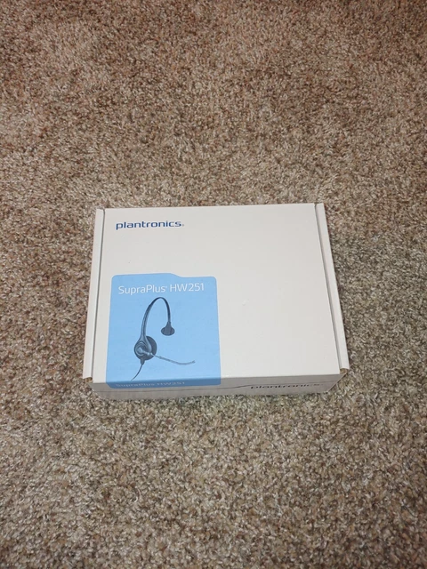Plantronics HW251 Black Headband Headsets