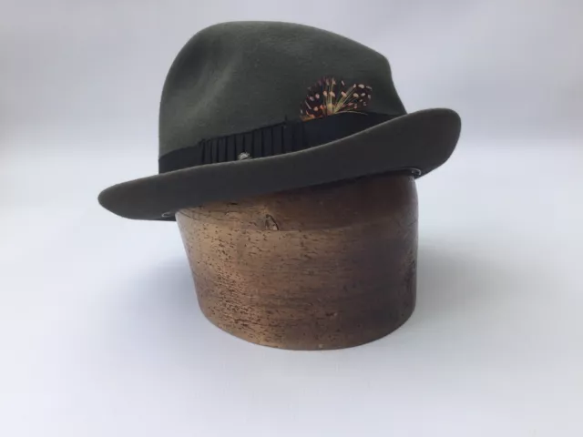 Hat Block Milliner Wooden Hats Antique 2