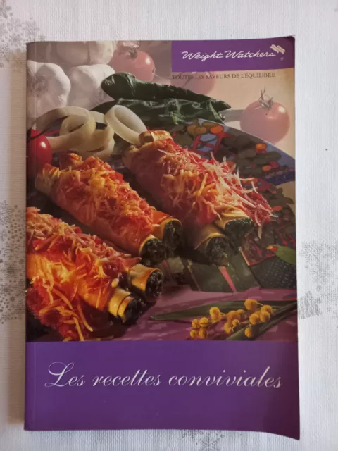 Weight watchers les recettes conviviales livre WEIGHTWATER'S