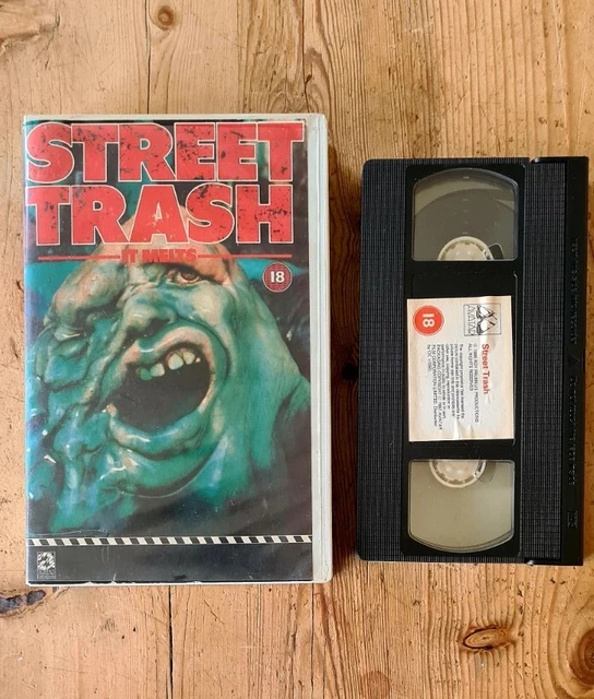 STREET TRASH ( Rare VHS Avatar Film Corporation Big Box Release) £20.00
