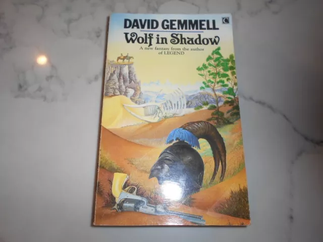 Wolf in Shadow SIGNED by David Gemmell. Century 1987. 1st edition. Softcover