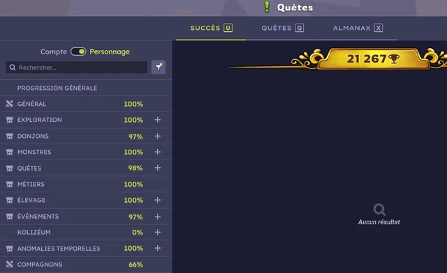 Compte Dofus Touch 5 Persos : 1 Niveau 200 + 4 Niveaux 130-190 - Ddg/Domakuro