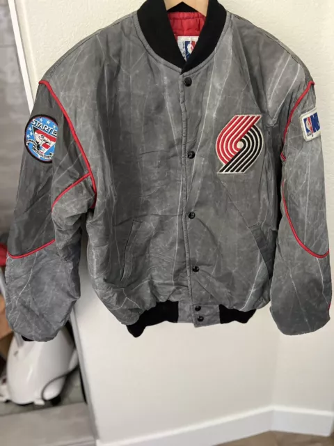 Men’s NBA Blazers Starter Jacket Men’s NBA Blazers Starter Jacket