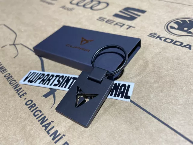 GENUINE SEAT CUPRA Keyring Black Anodised Metal Key Fob Leon Cupra R OEM  Gift £25.19 - PicClick UK