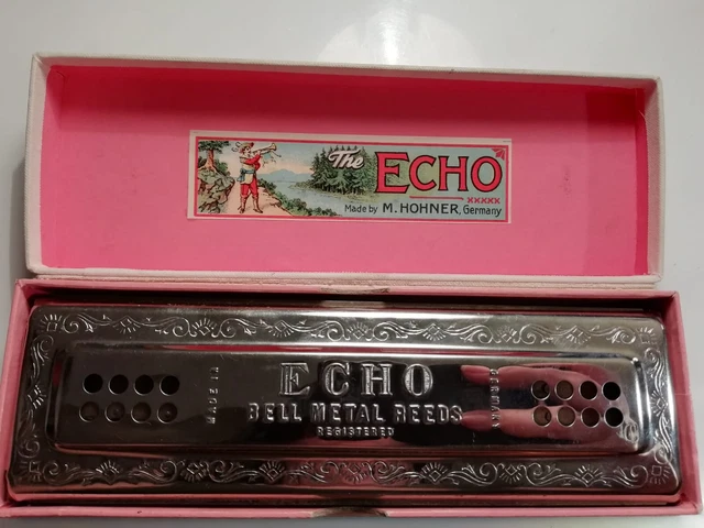 Harmonica Double C/G - Hohner- The Echo Harp
