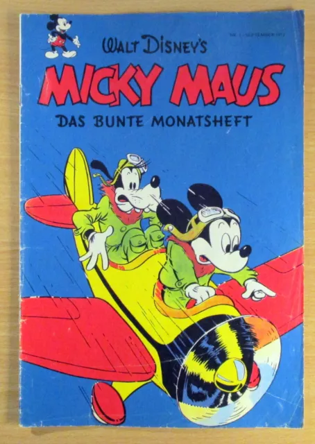 Micky Maus 1951 Heft 1 Nachdruck als Beilage zu Heft 32 von 1985 Ehapa Verlag