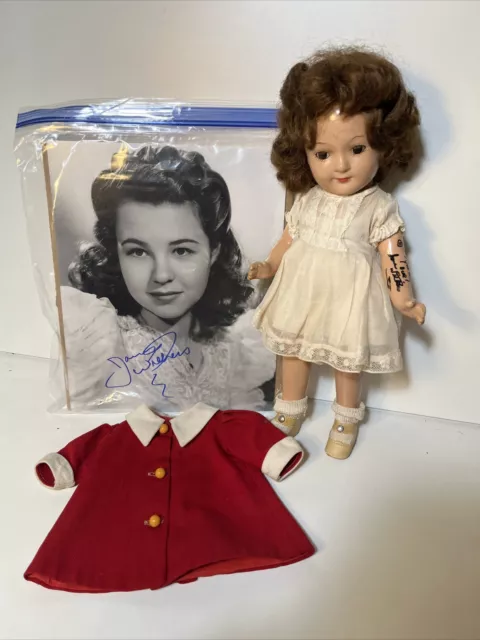 1930s Madame Alexander Autographed 13” Jane Withers Doll All Original