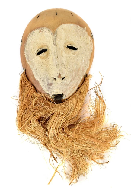 Lega Passport Mask with Beard Congo