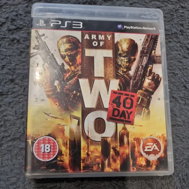 Army of Two *Complete* Sony PS3 PAL the 40th day Sony PlayStation