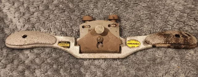 Stanley Spokeshave No.2 - M0820 - Flat Sole Malleable Iron - Vintage