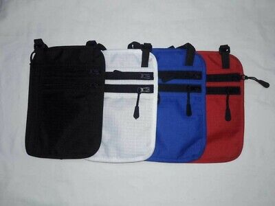 Travel Secure Passport Neck Pouch Money Cord Clothes Wallet Holder outdoor Pouch