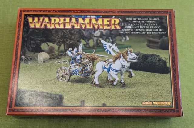 High Elves Elf Tiranoc Chariot NEW in box - Warhammer Fantasy / Old World