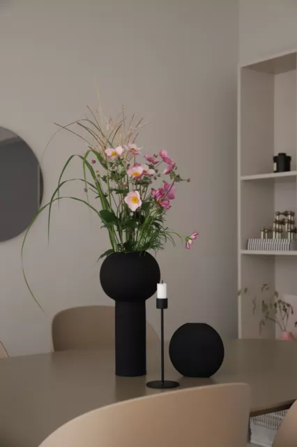 Cooee Design Vase Pastille Schwarz (15cm) 3