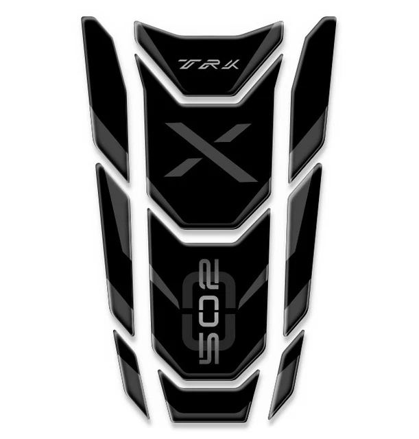 Adesivo Paraserbatoio Per Benelli TRK 502 X Per Benelli TRK 502 X Bian – Fango E Asfalto Moto - Foto 8