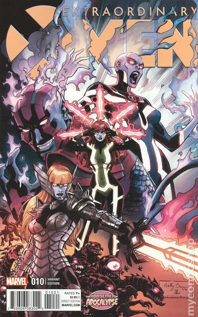 Extraordinary X-Men #10B Brown Variant VF 2016 Stock Image