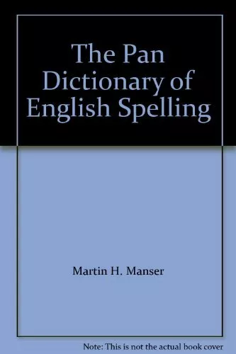 The Pan Dictionary of English Spelling by  0330298763 FREE Shipping