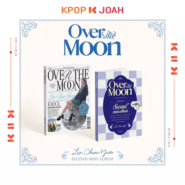 LEE CHAE YEON [OVER THE MOON] 2nd Mini Album CD+Poster+PhotoBook+Cards+etc