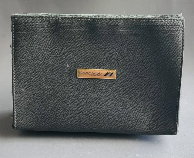 Air France Airlines Concorde Small Leather Pouch