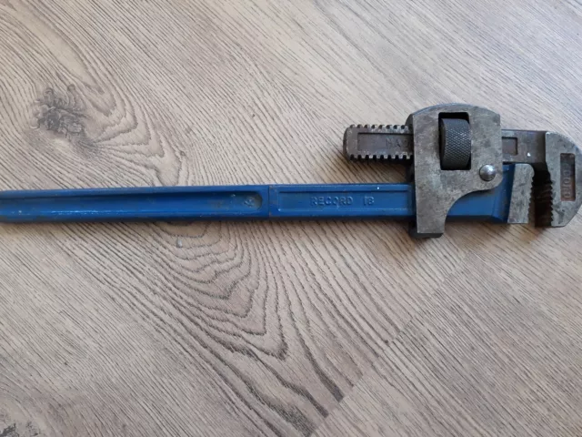 Vintage Record 18" Stilsons Pipe Wrench