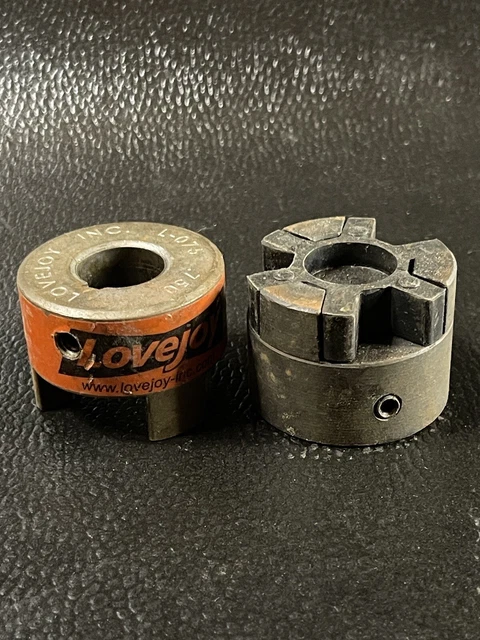 Lovejoy Jaw Coupling 750" L-075 Full Set Top Bottom Teeth Connection