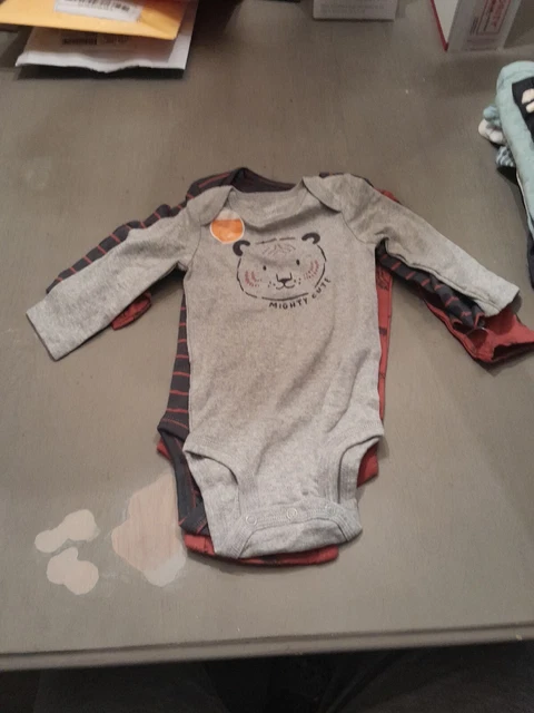 Carters Just One You Boys 6 Month One Piece Outfit Set Of 3 New