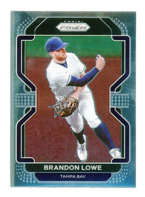2022 Panini Prizm Base #120 Brandon Lowe - Tampa Bay Rays