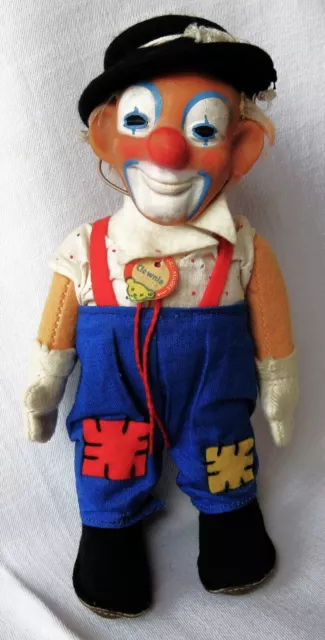 Steiff - Rarität - Clownie mit Schild - 20 cm von 1967 - Top Zustand! 2