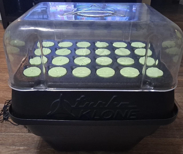 TurboKlone Turbo Clone Cloning System 24 Site T24 with Humidity Dome Hydroponic