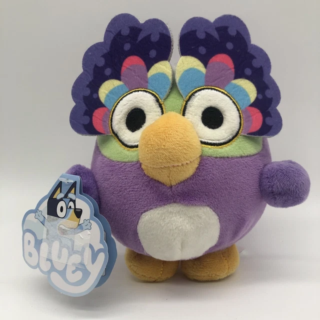 BLUEY OWL CHATTERMAX Plush Purple Bird Stuffed Toy 15.00 PicClick