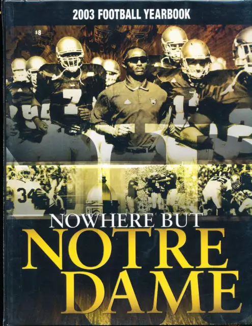 2003 Notre Dame Annual Football Yearbook bxnd