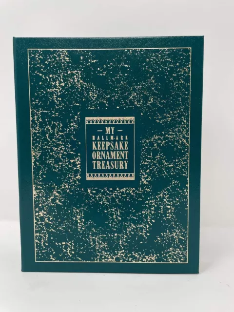 Hallmark My Keepsake Ornament Treasury Book 1973 to 1994 Record of Collection