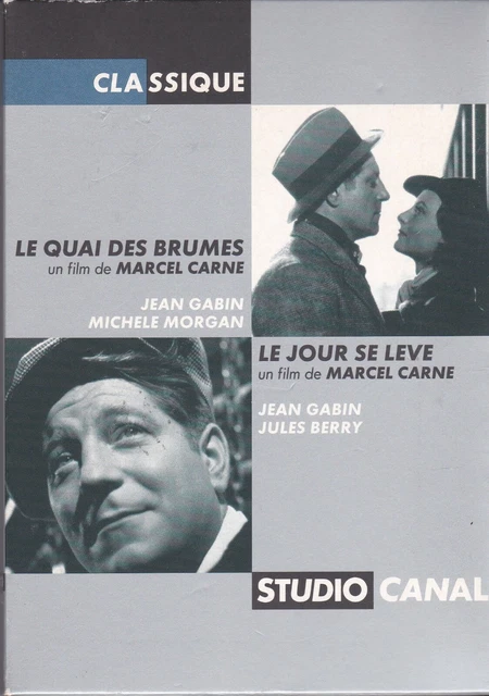 Coffret 2 Dvd Le Quai Des Brumes + Le Jour Se Leve