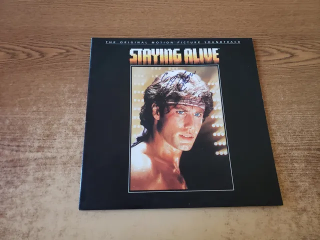 SYLVESTER STALLONE SIGNED/VALIDATED 1980s VG+ Various Staying Alive 813269 LP33