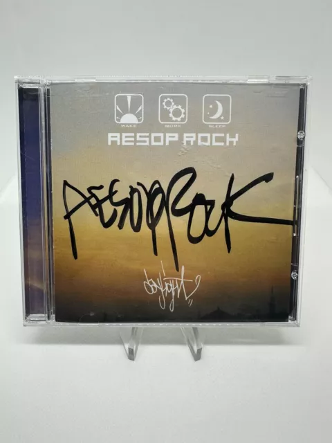 Aesop Rock Signed Autograph Daylight EP CD 2002 Definitive Jux Records 3