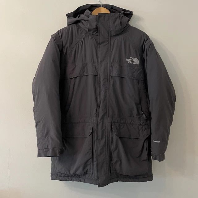 The North Face Giacca Hyvent Down Puffer Ragazzi XL Grigio Cappuccio Parka
