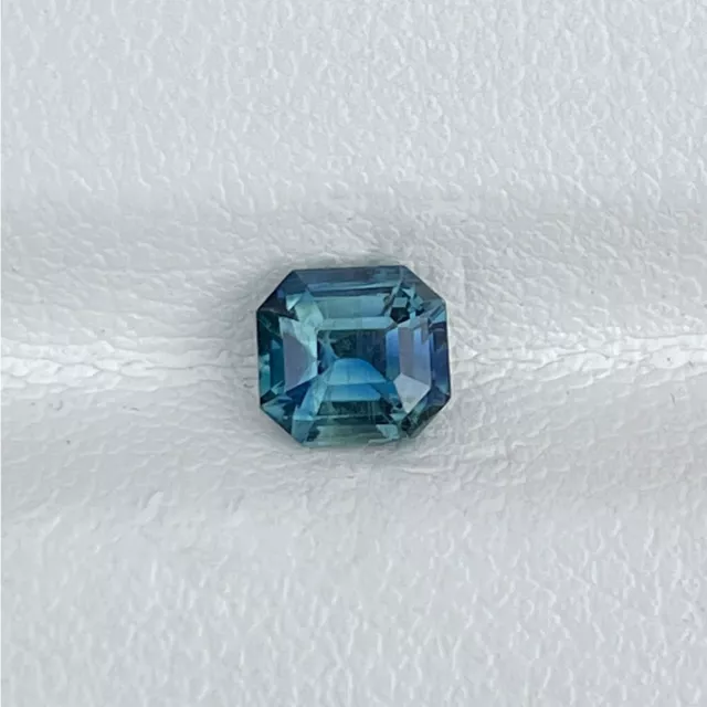 Natural Teal Sapphire 1.02 Cts Cut Loose Gemstone