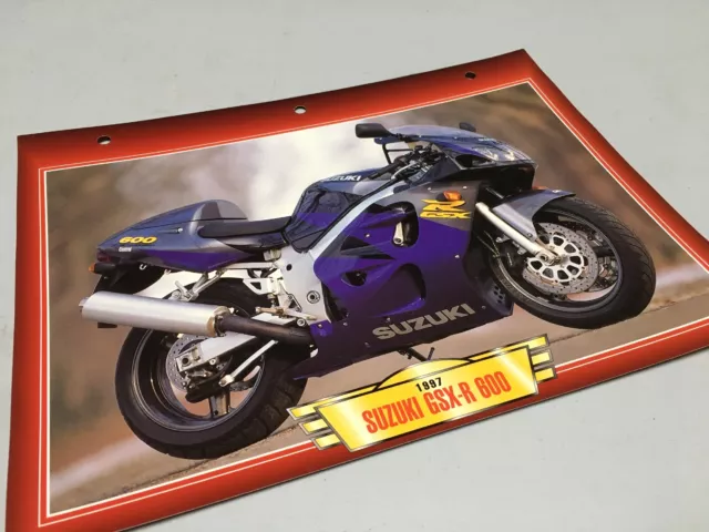 Plug Motorcycle Passion Suzuki 600 1987 Collection Atlas Japan Gsxr