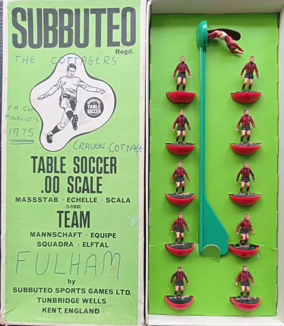 Subbuteo - Équipe Poids Lourds Manchester City (réf 5) - Vintage Collection UK