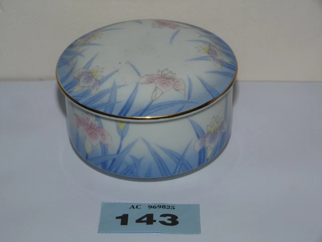 St. Michael kleines japanisches kleines Aufbewahrungsglas mit Deckel 5982/7002 (b143)
