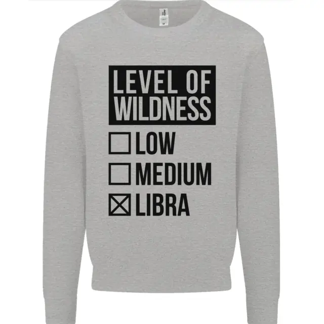 Levels of Wildness Libra Mens Sweatshirt Jumper